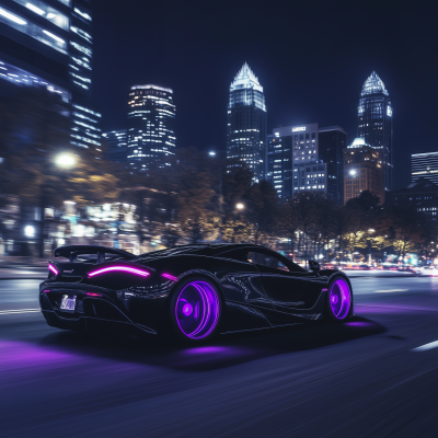 Night Race in Charlotte