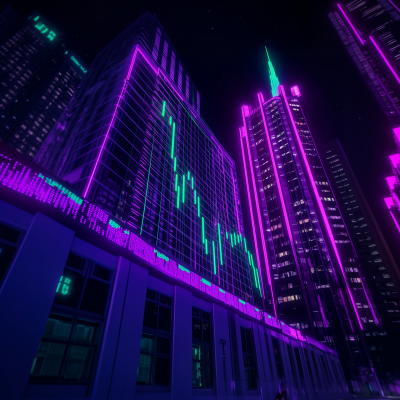 Cyberpunk Downtown Charlotte