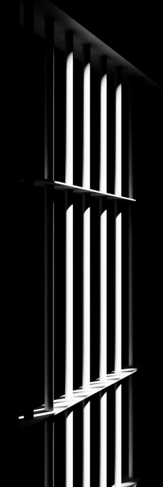 Prison Bars in Contrast