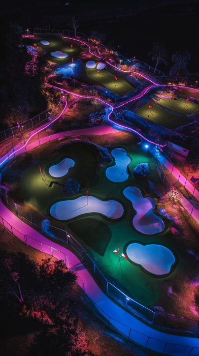 Illuminated Driving Range
