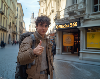 Thumbs Up in Turin