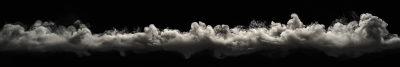 Smoke on Black Background