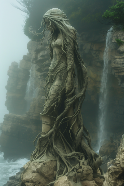 Seaside Stone Woman