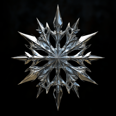 3D Snowflake Design