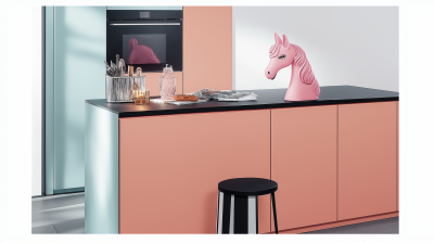 Pink Unicorn on Table