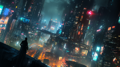Futuristic Night City