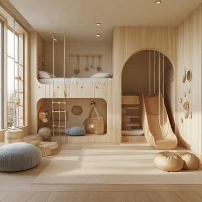 Scandinavian Children’s Playroom