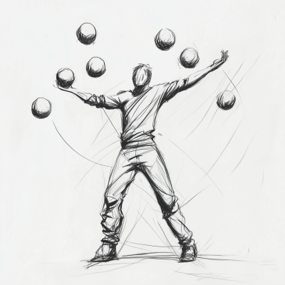 Person Juggling