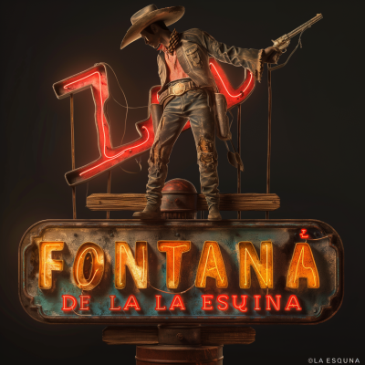 La Fontana De La Esquina Neon Sign