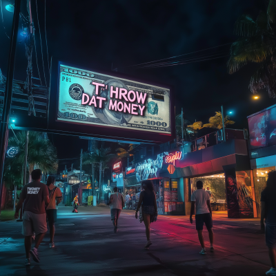 Throw Dat Money Billboard