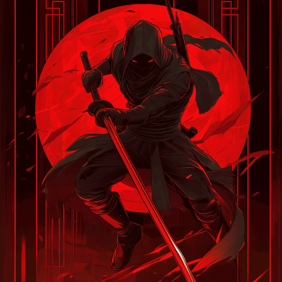 Cryptocurrency Ninja Trading Card