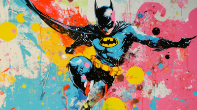 Colorful Pop Art Graffiti