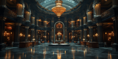 Art Deco Casino Interior
