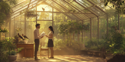 Meeting in the Glasshouse
