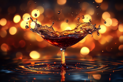 Elegant Wine Glass
