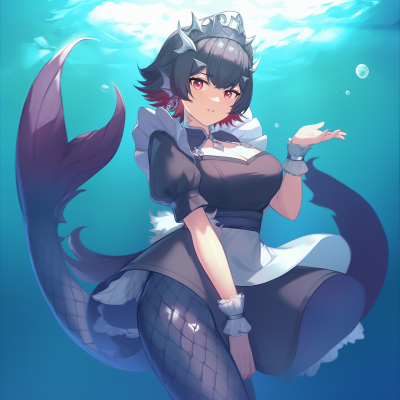 Elegant Primarina Styled Character