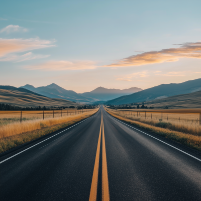Open Road at Dawn
