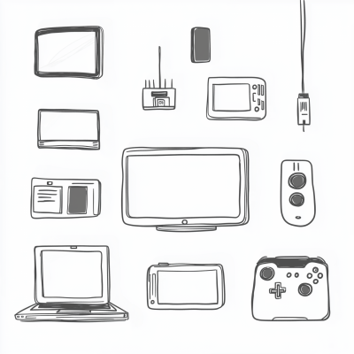 Collection of Electronic Devices