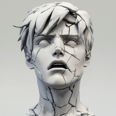 Eren Yeager Statue