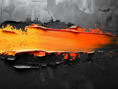 Abstract Paint Stroke
