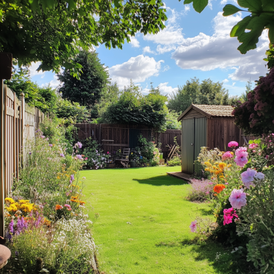 British Back Garden