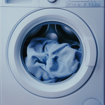 Spinning Hoodie in Washing Machine