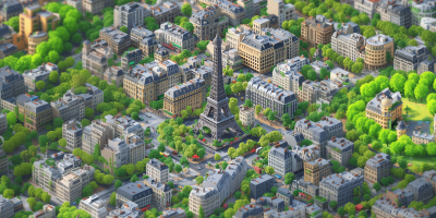Isometric Paris Model