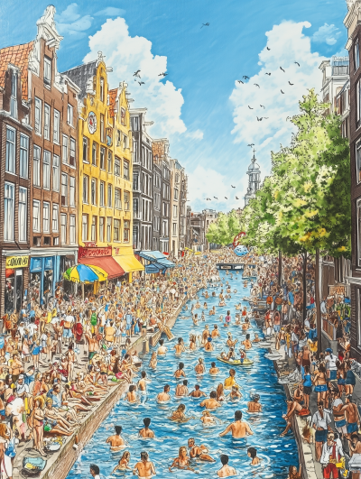 Spring Break Party in Amsterdam