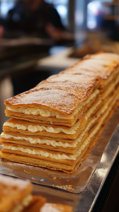 Long Millefeuille