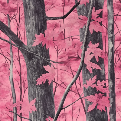 Pink Woods Camouflage