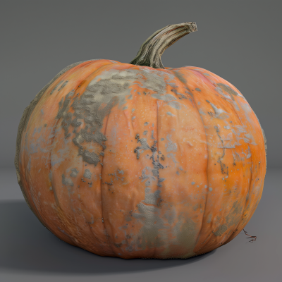 Large Orange Pumpkin