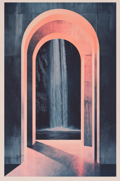 Minimalist Arch Reflections