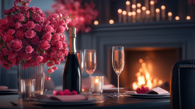 Romantic Valentine’s Dining Room