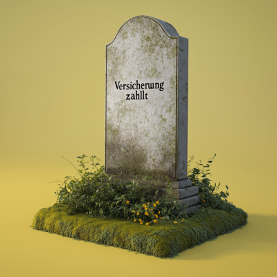 Hyper Realistic Gravestone