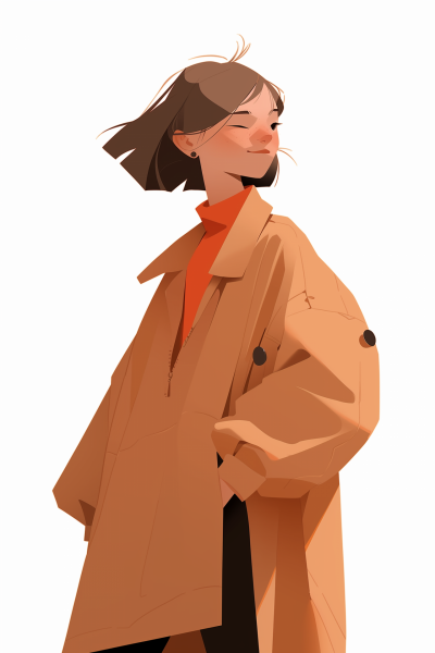 Bright Smiling Girl