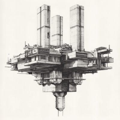 Industrial Architectural Drawing