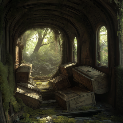 Inside the Old Carriage