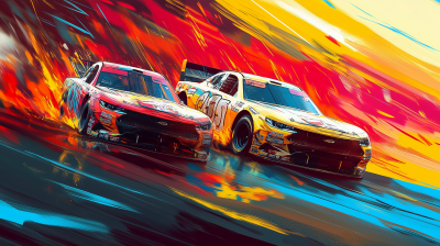 Nascar Race 2024 Artwork