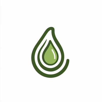 Abstract Avocado Logo