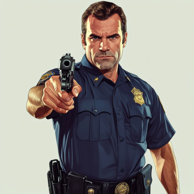 Police Officer Concept Art