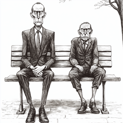 Park Bench Conversation
