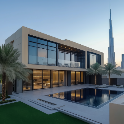 Luxurious Modern Villa in Dubai