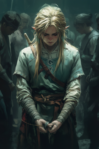 Link in Mongolian Attire