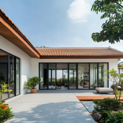 Modern Vietnamese Garden House