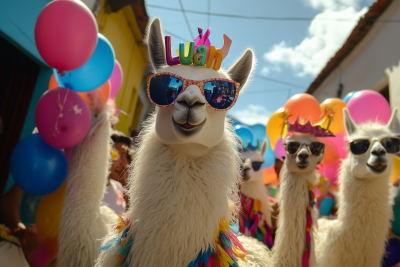 Alpaca Birthday Celebration