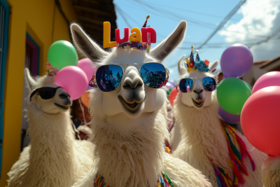 Alpaca Birthday Celebration