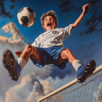 Soccer Kid Jump
