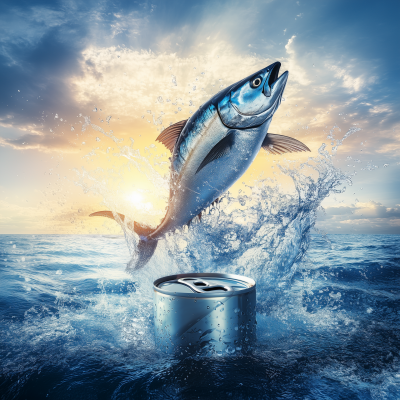 Majestic Tuna Leap
