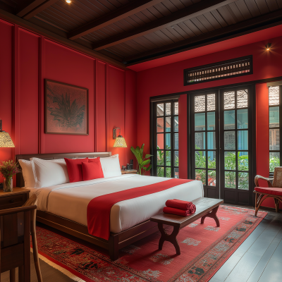 Modern Thai Style Hotel Room