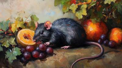 Still Life with Rat